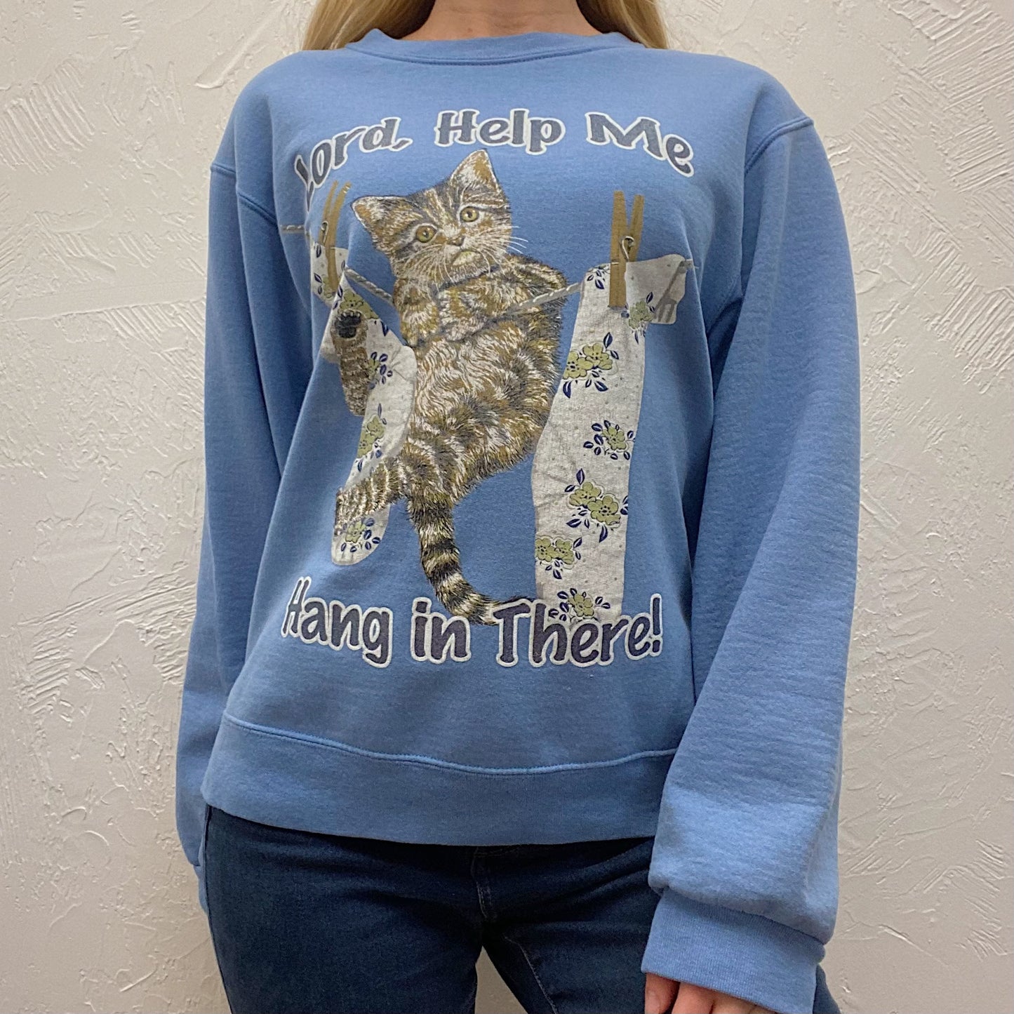 (S) Vintage Kitty Crewneck