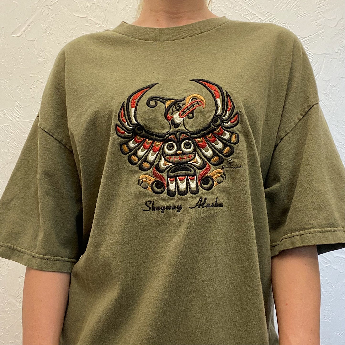 (XL) Olive Green Tee