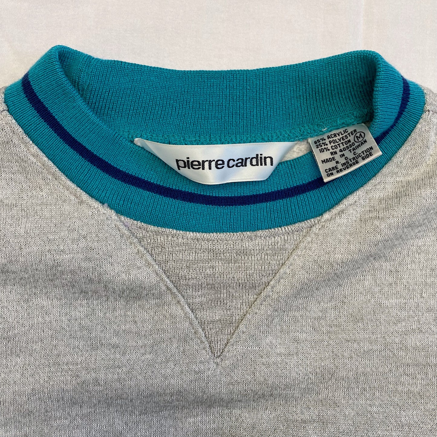 (M) Vintage Teal Crewneck