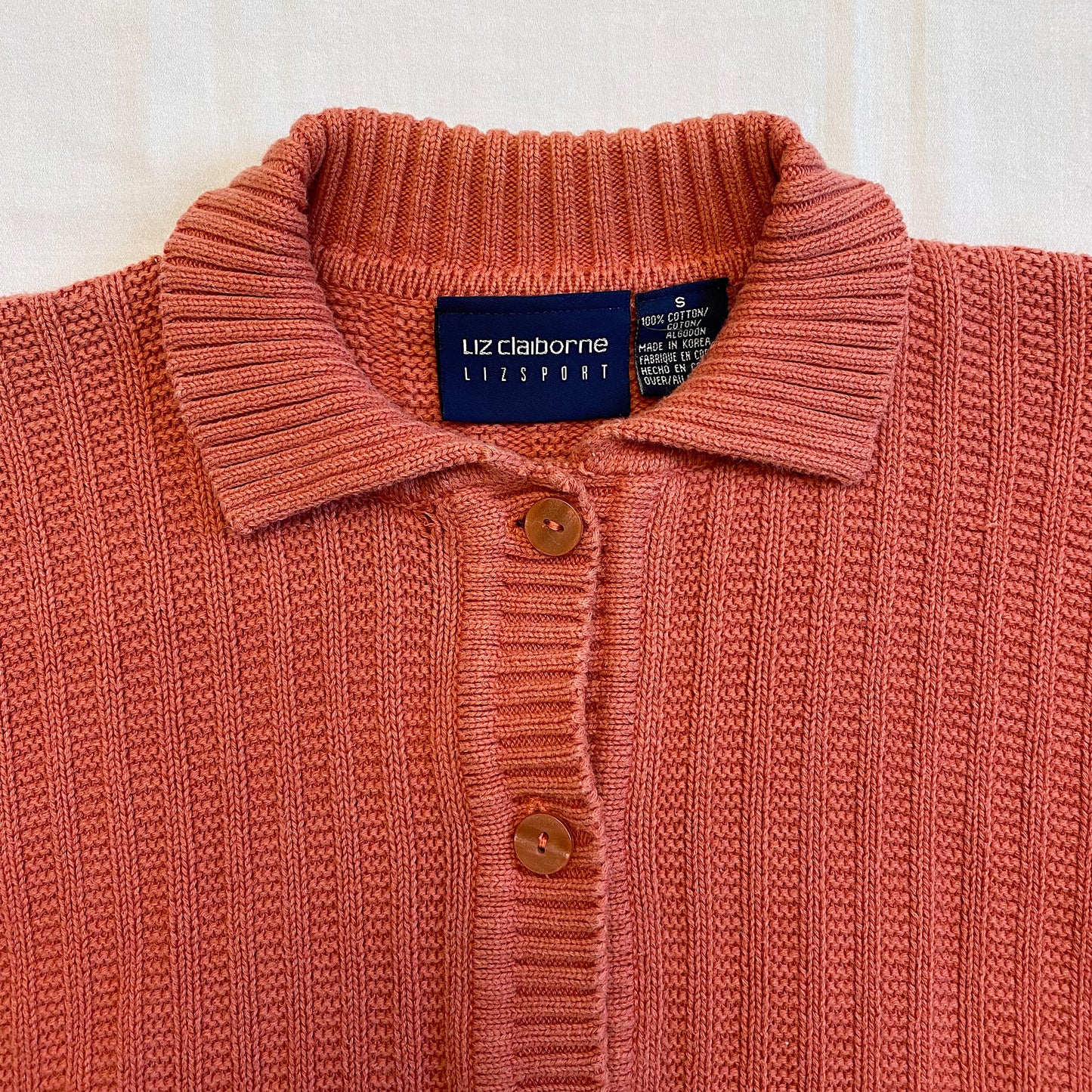 (XS) Vintage Knit Cardigan