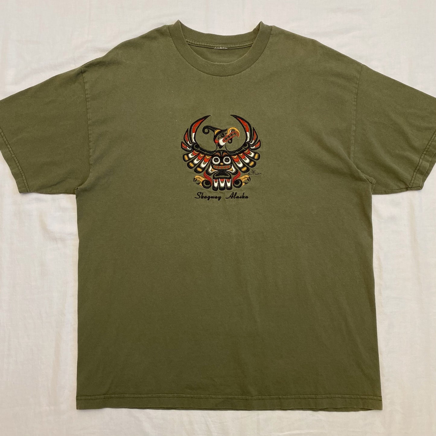 (XL) Olive Green Tee