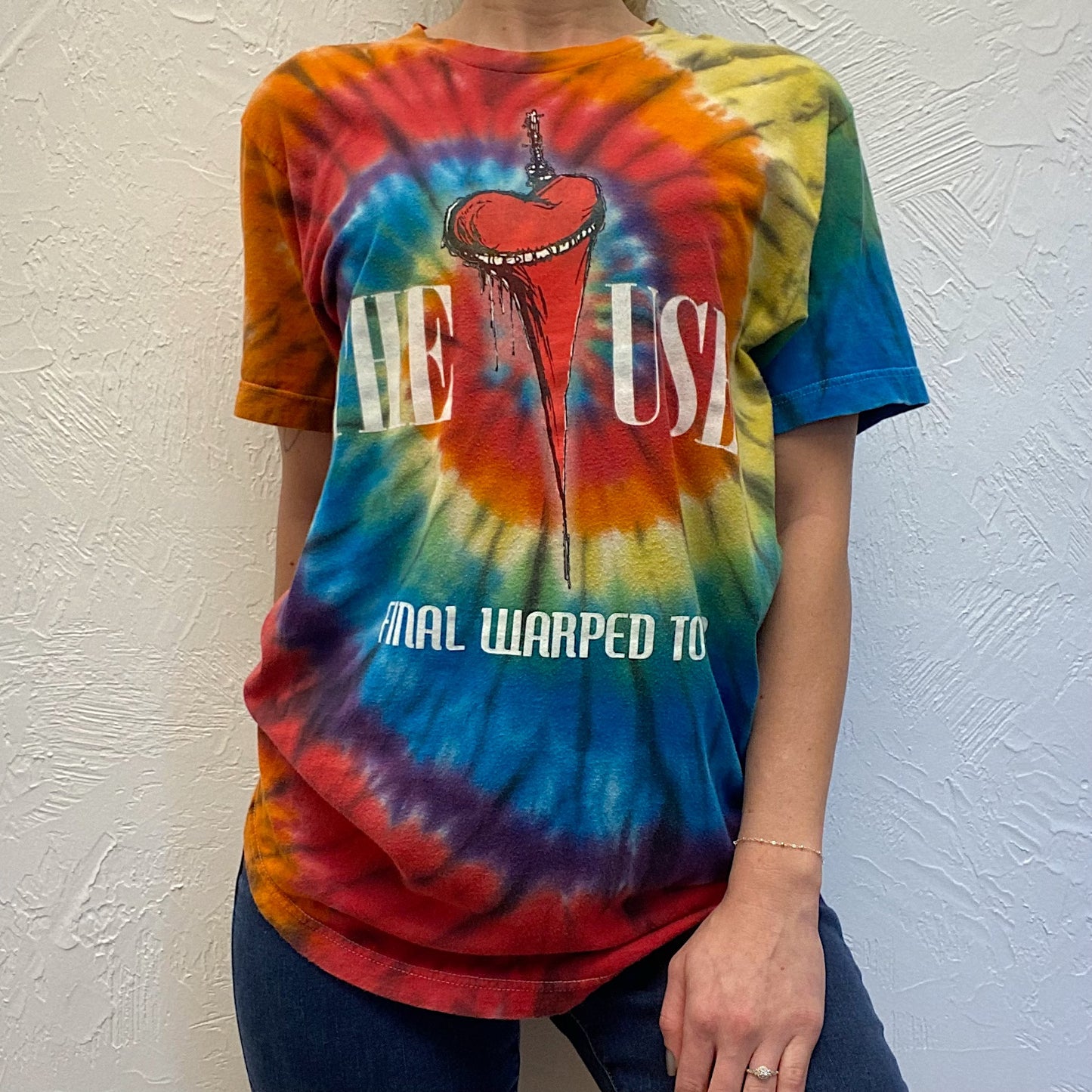 (M) Tie Dye Band Tee