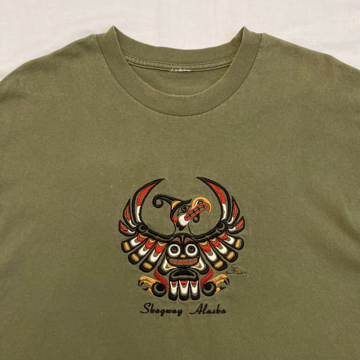 (XL) Olive Green Tee