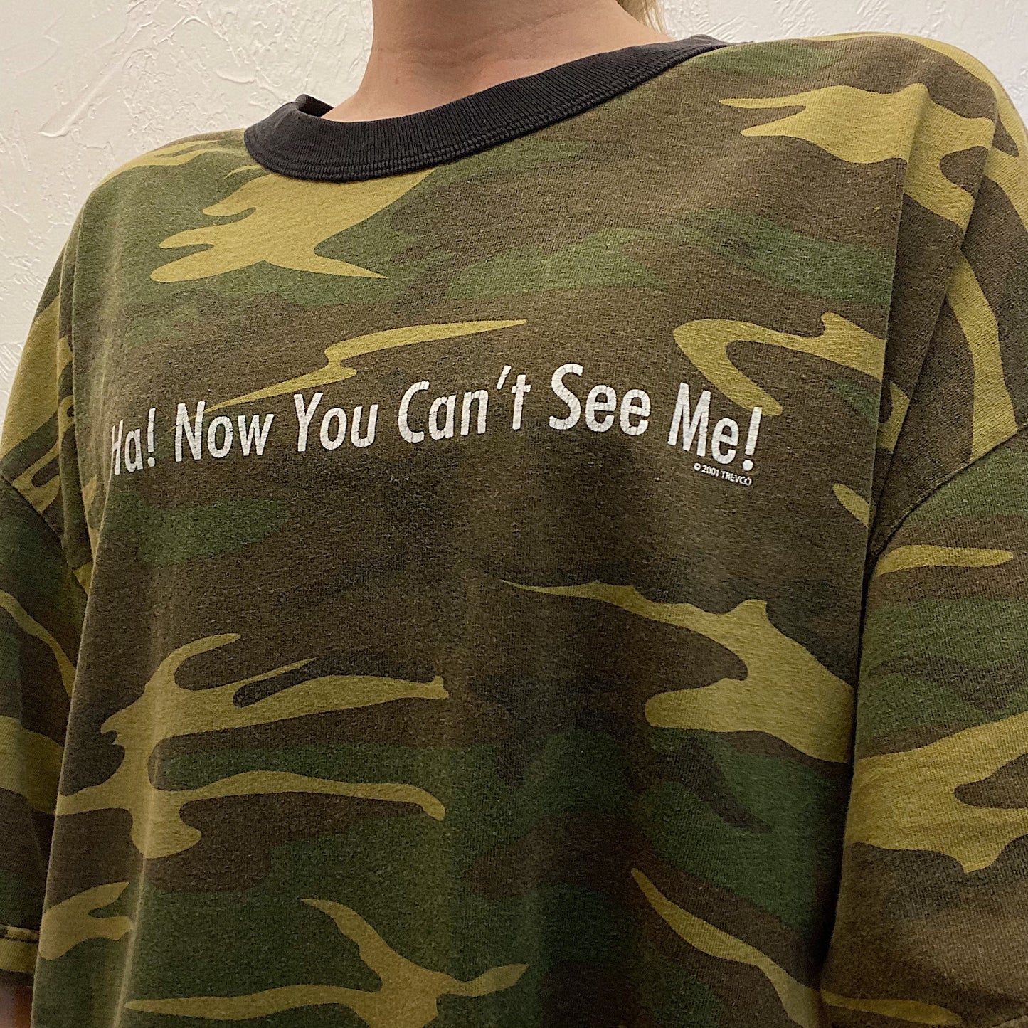 (XL) Vintage Camo Top