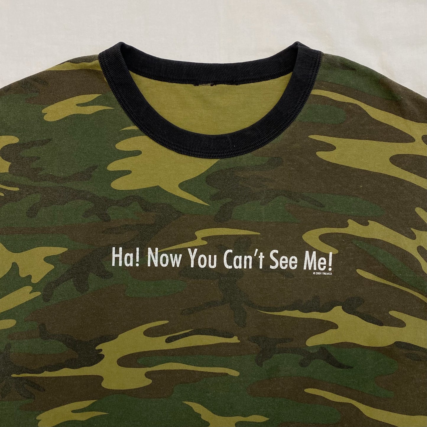 (XL) Vintage Camo Top