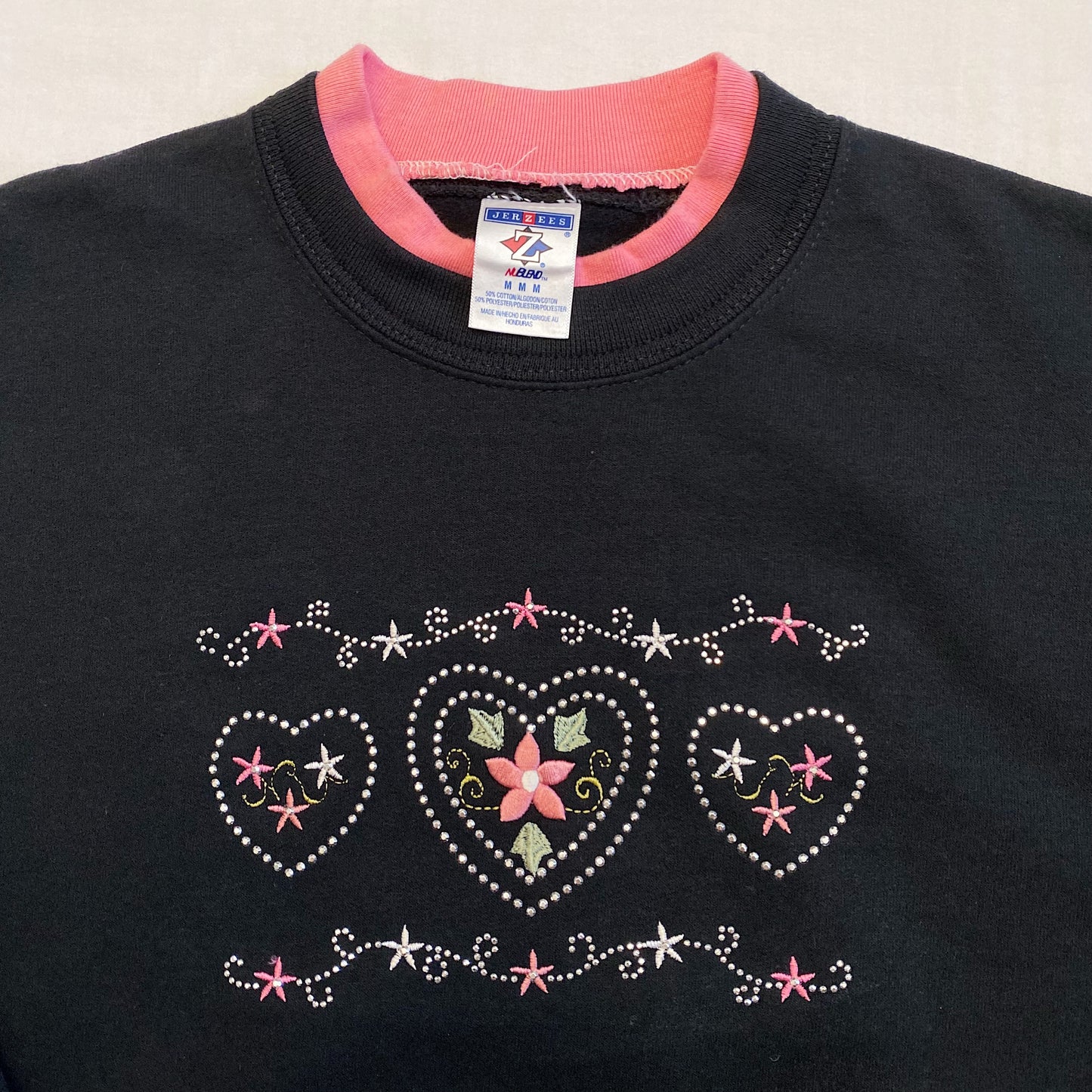 (M) Vintage Heart Crewneck