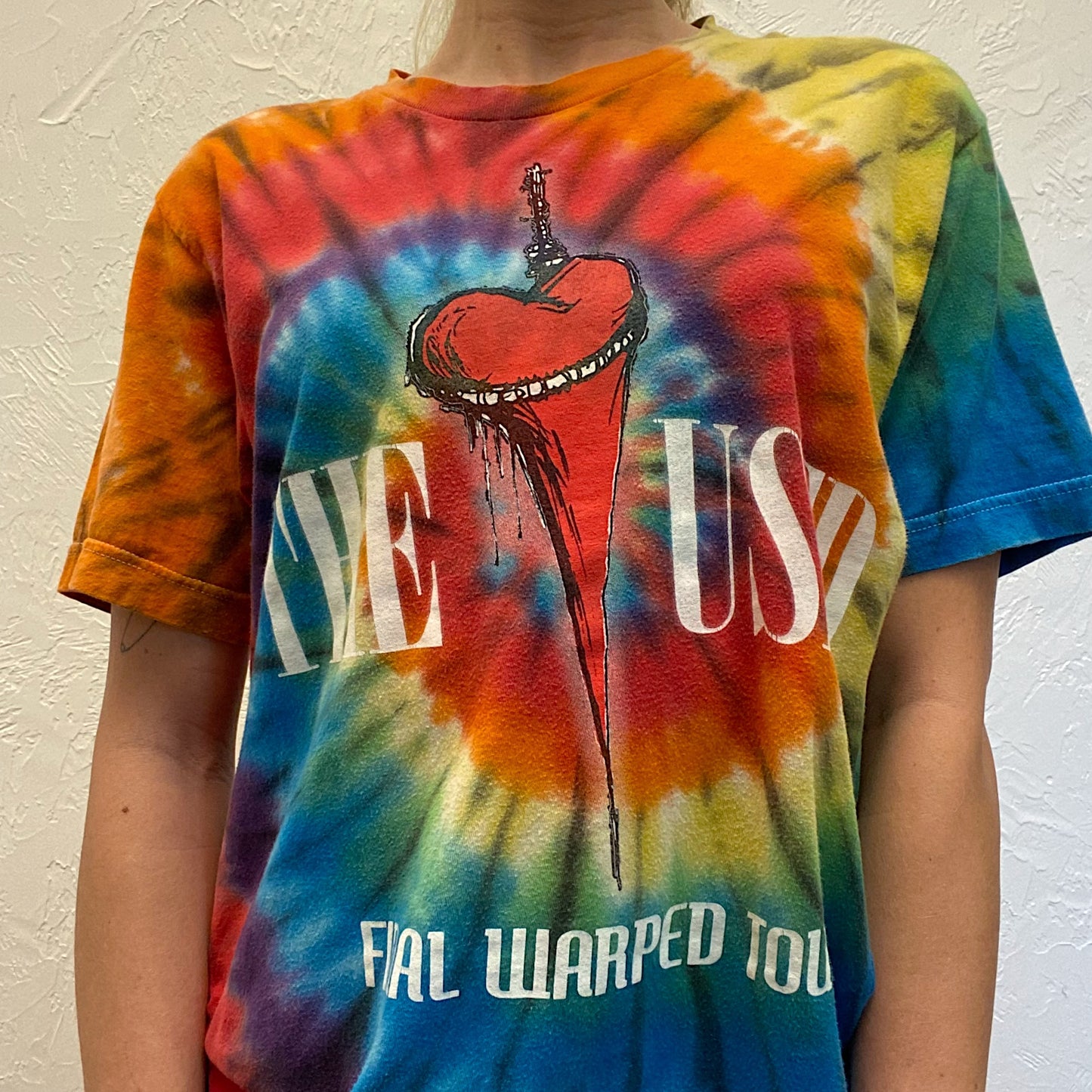 (M) Tie Dye Band Tee