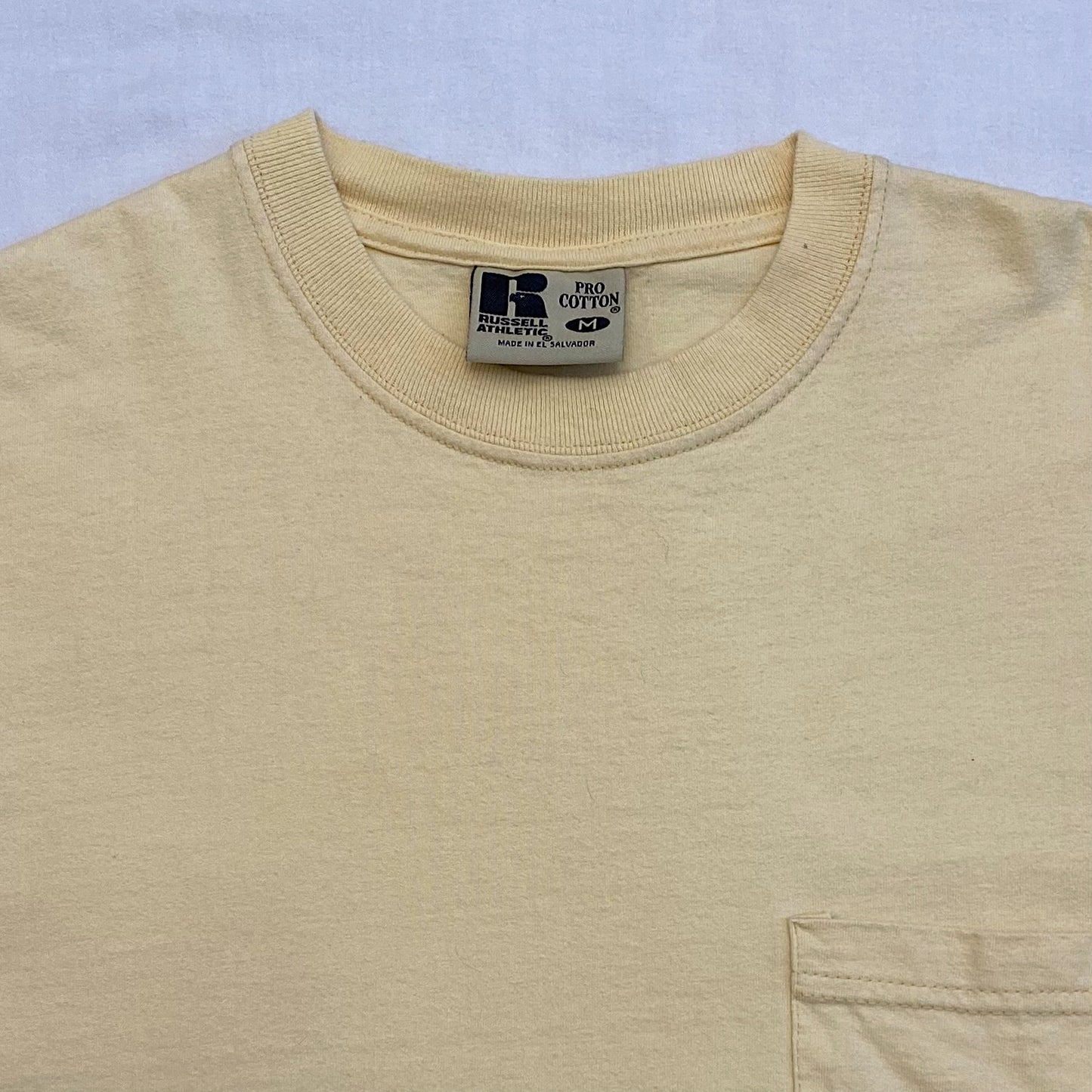 (M) Muted Yellow Tee