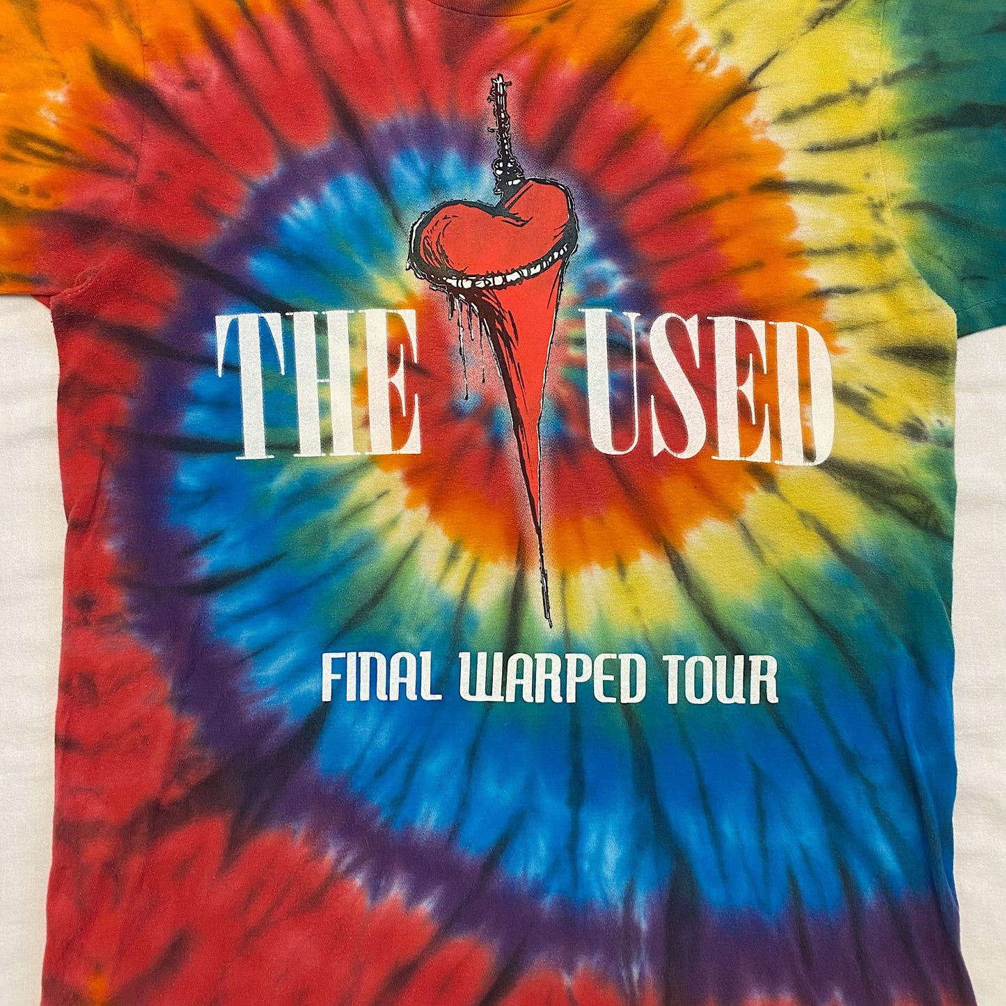 (M) Tie Dye Band Tee