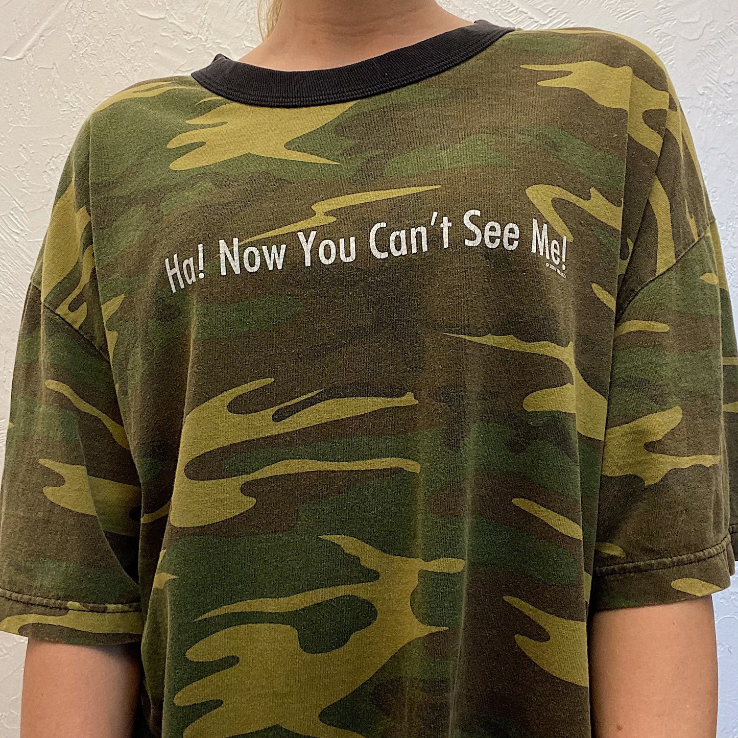 (XL) Vintage Camo Top
