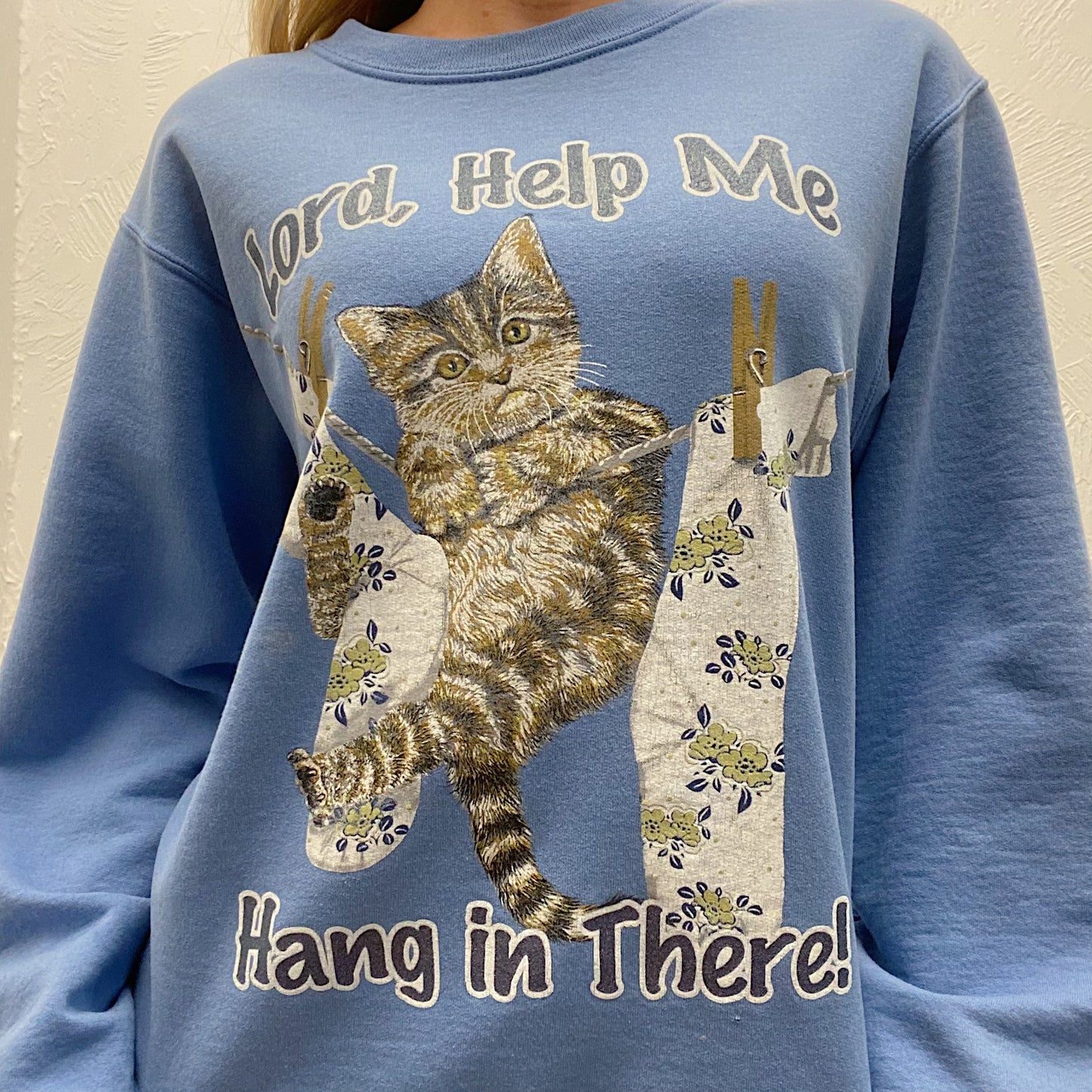 (S) Vintage Kitty Crewneck