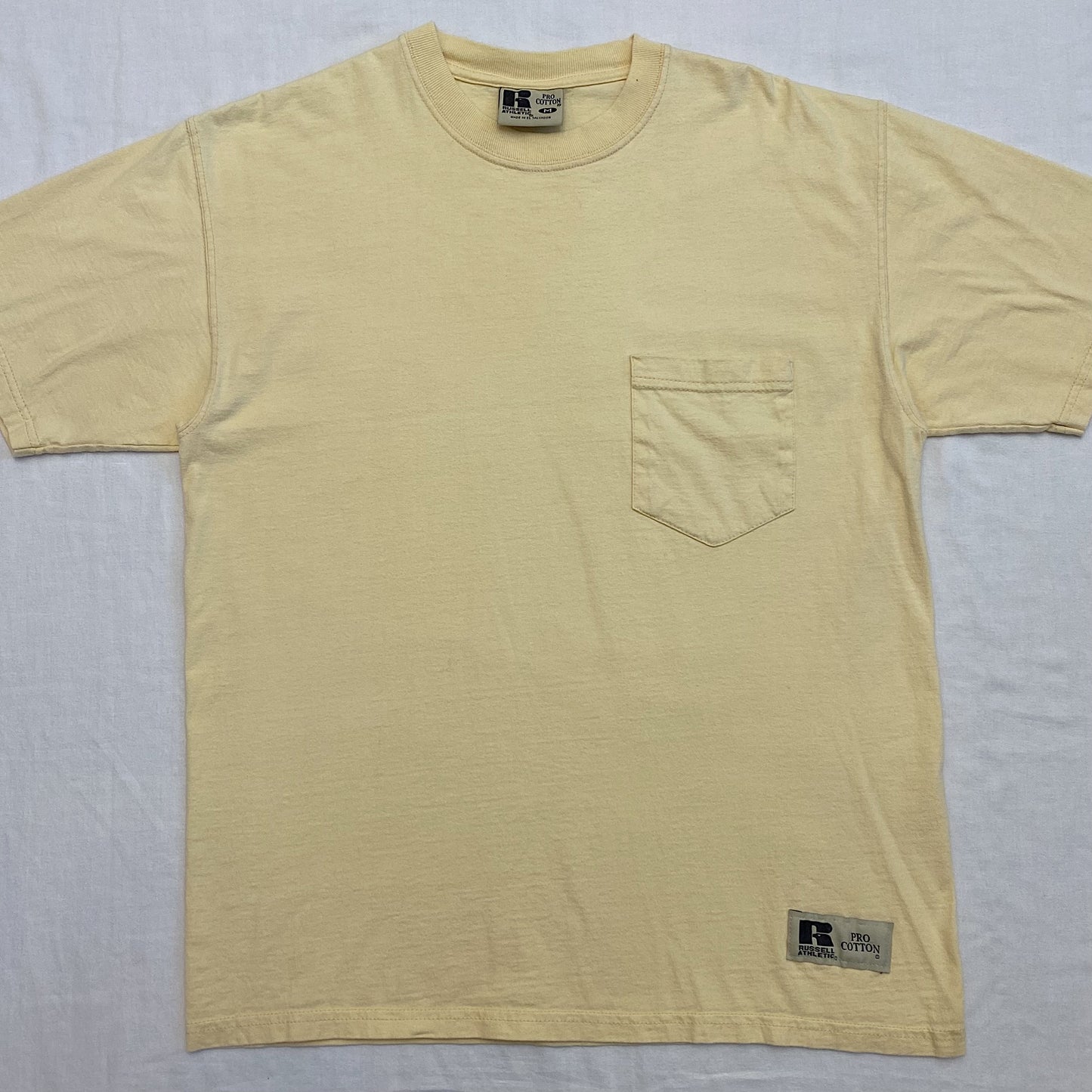 (M) Muted Yellow Tee