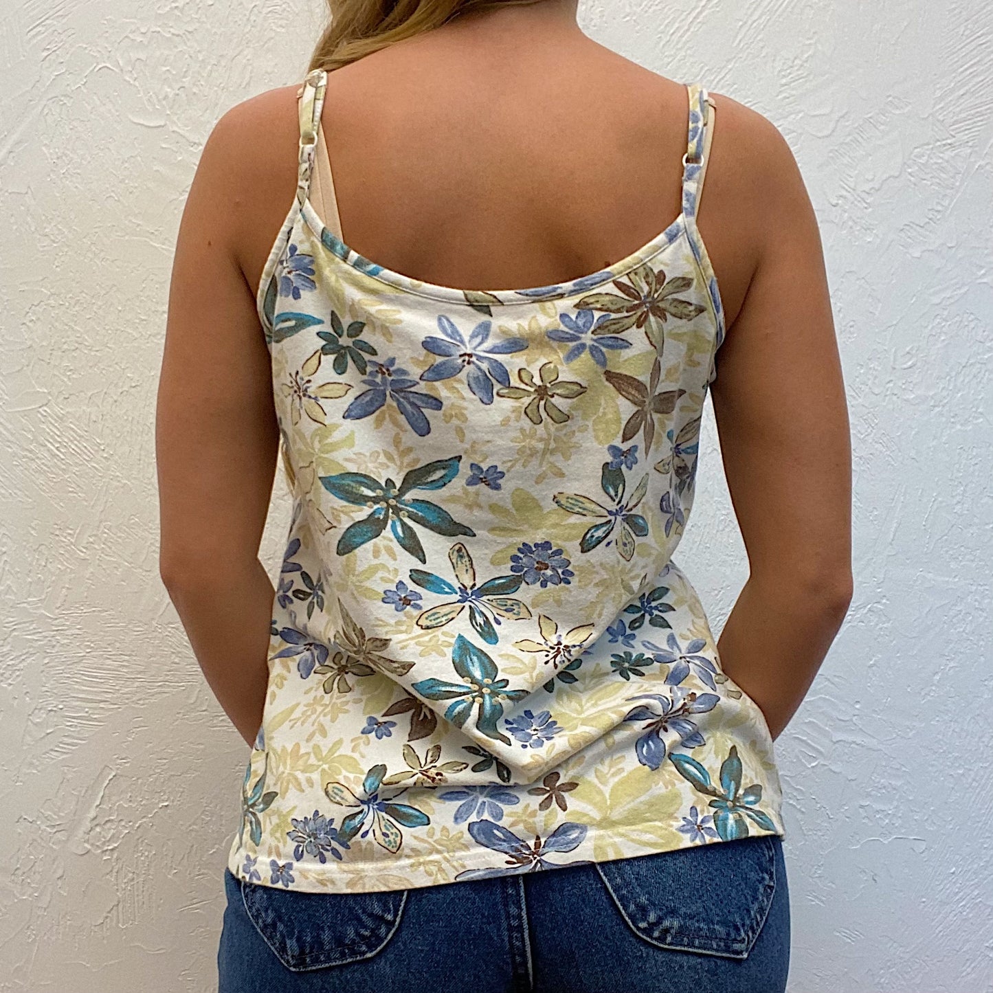 (L) Floral Tank Top