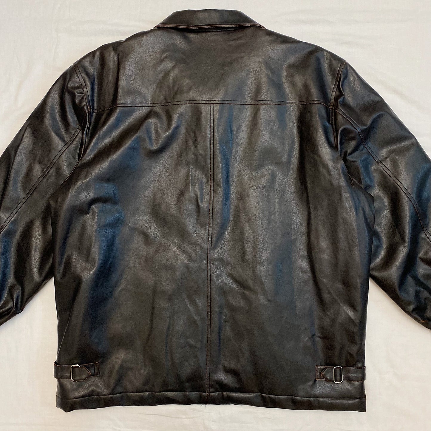 (L) Vintage Leather Jacket