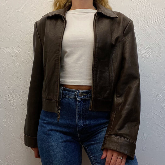 (M) Vintage Leather Jacket