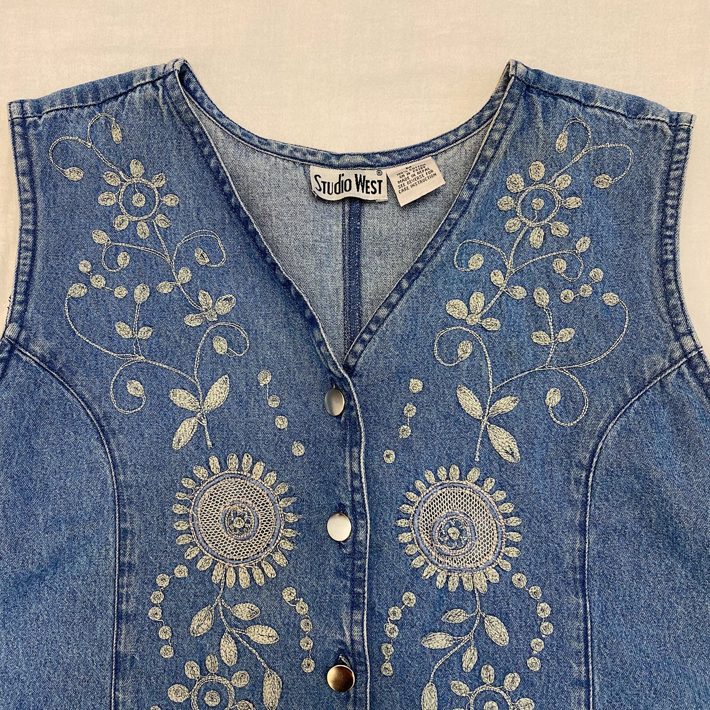 (M) Vintage Denim Vest