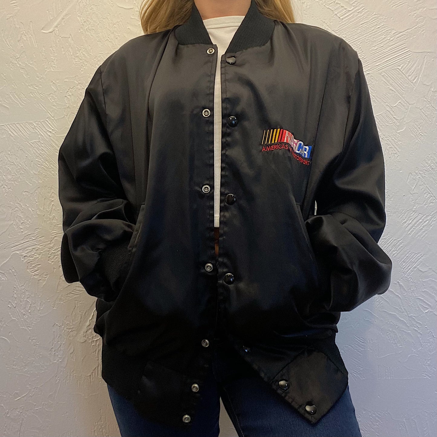 (L) Vintage NASCAR Bomber