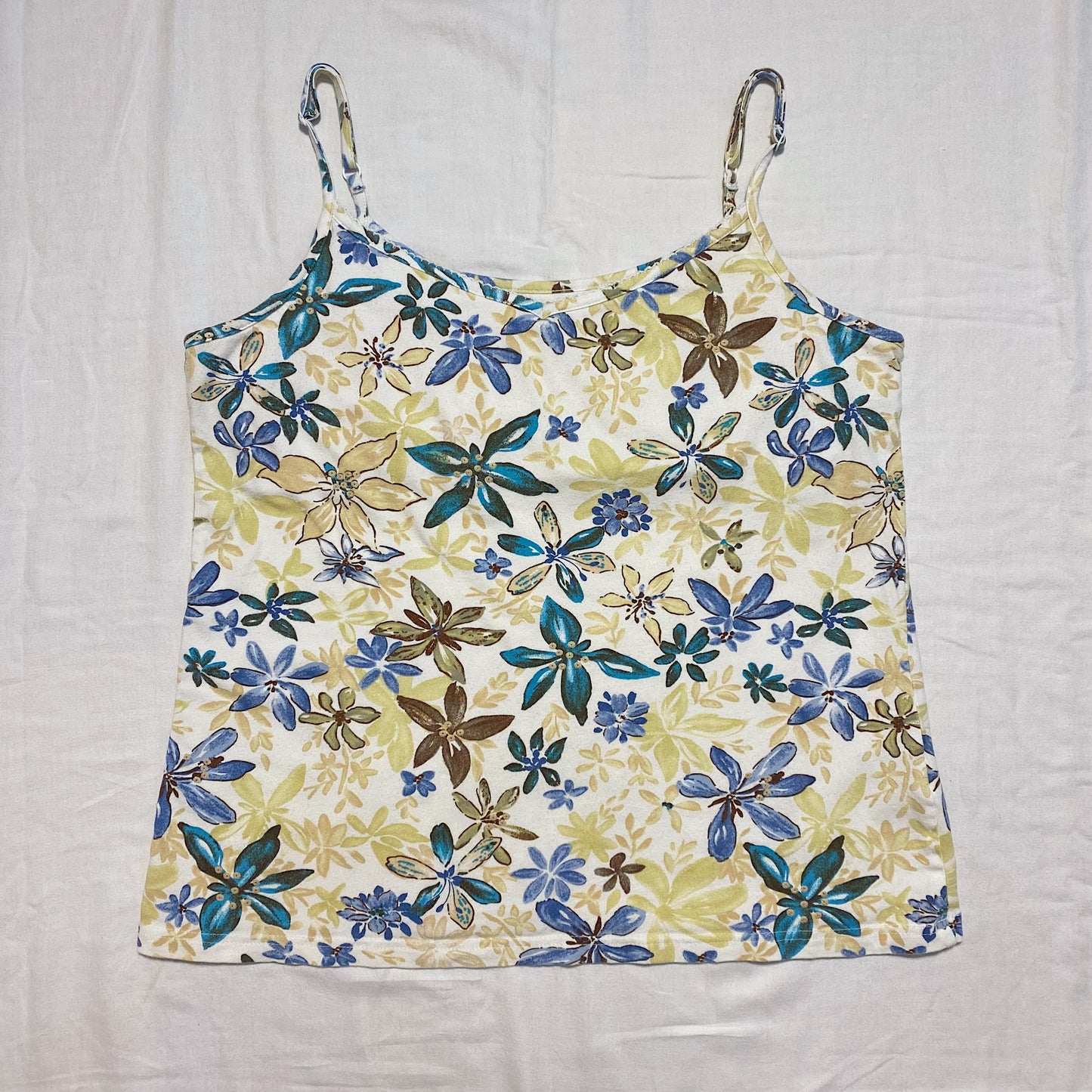 (L) Floral Tank Top