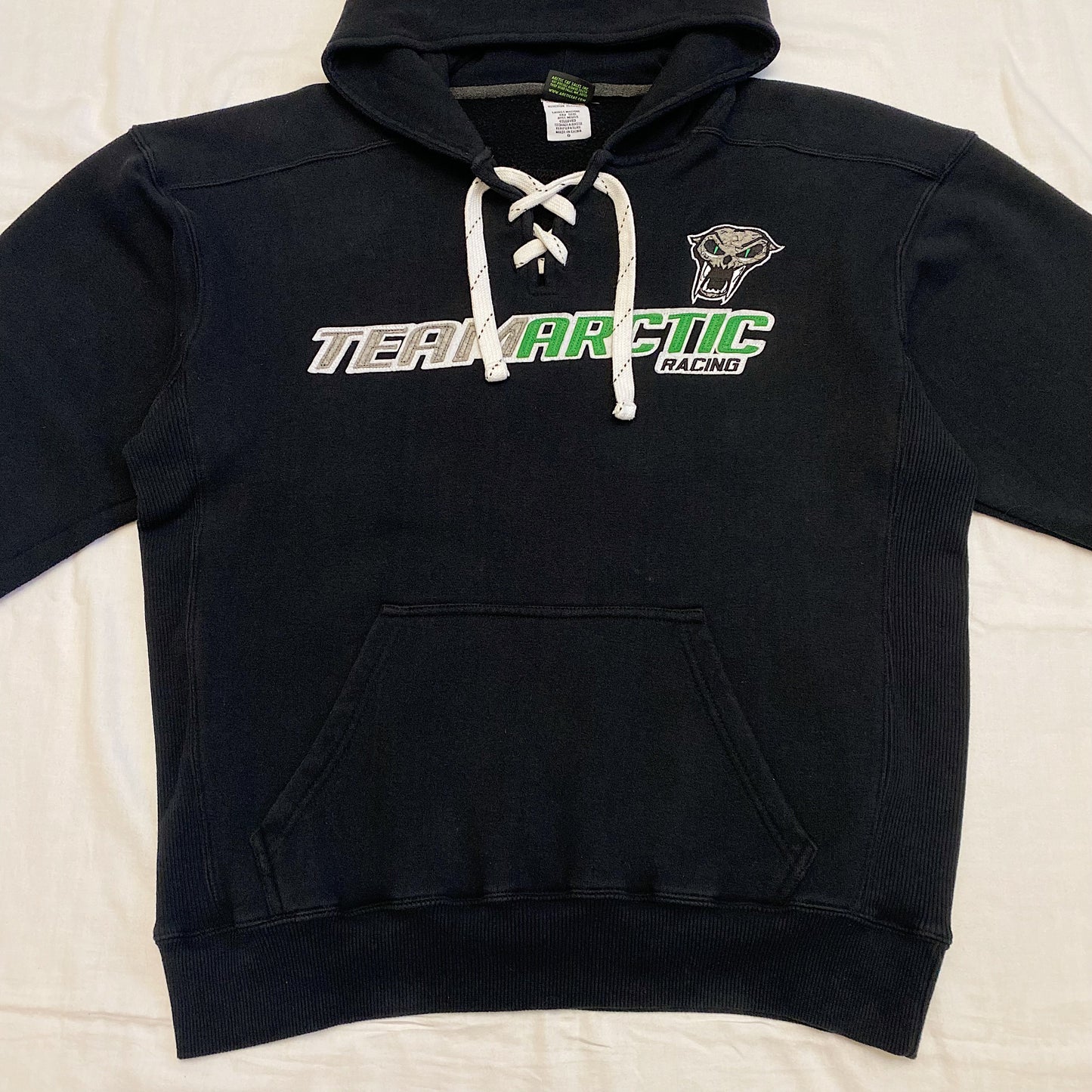 (L) Black Racing Hoodie