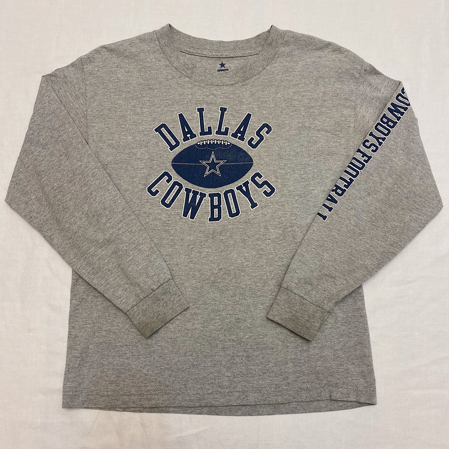 (XS) Gray Cowboys Top