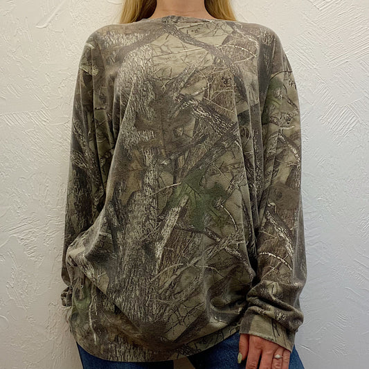 (L) Camo Long Sleeve