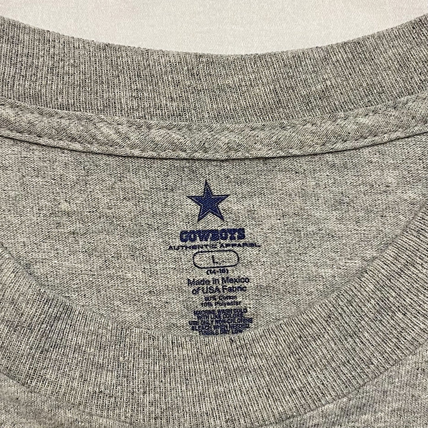 (XS) Gray Cowboys Top