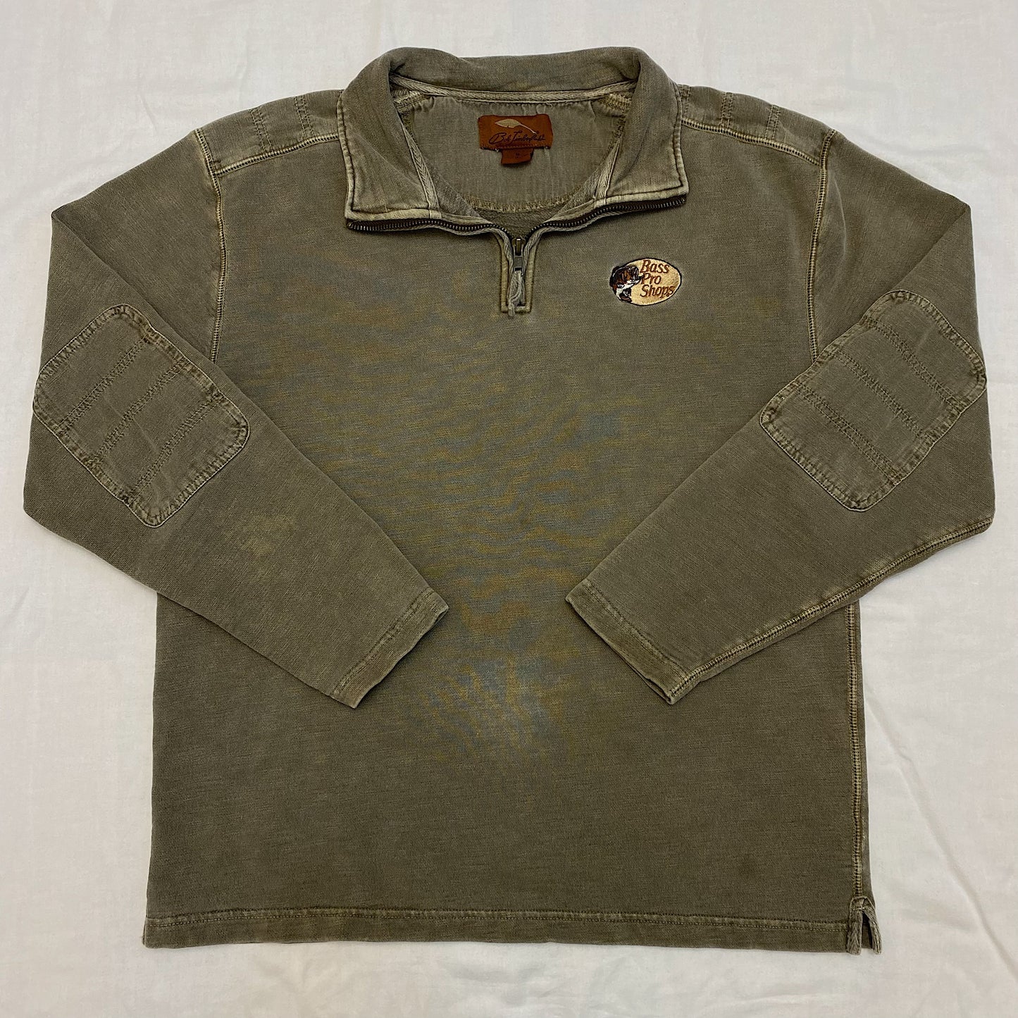 (M) Bass Pro Quarter Zip