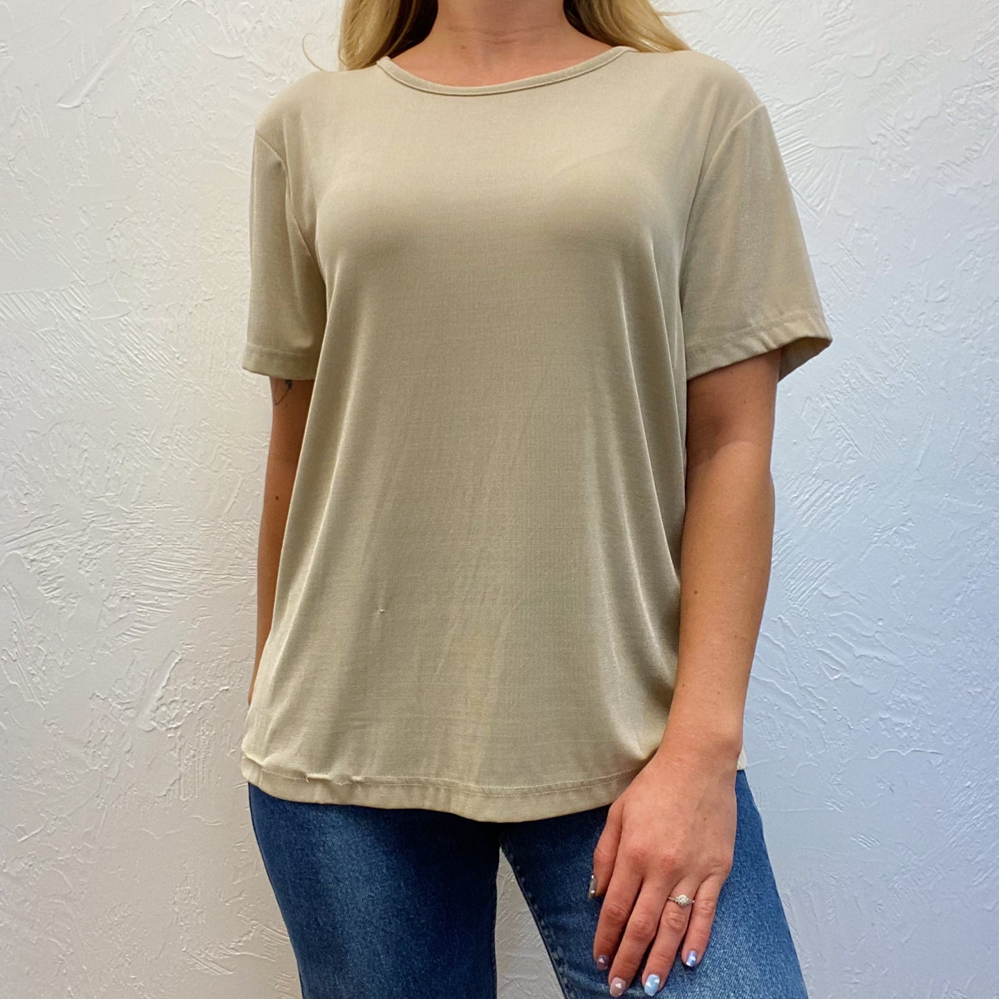 (XL) Vintage Silky Top