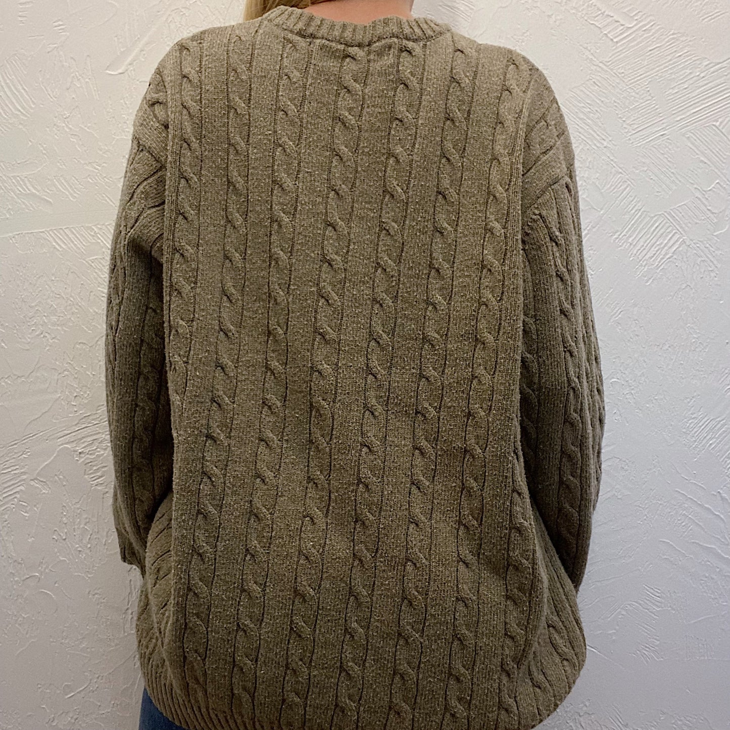 (XXL) Vintage Oatmeal Sweater