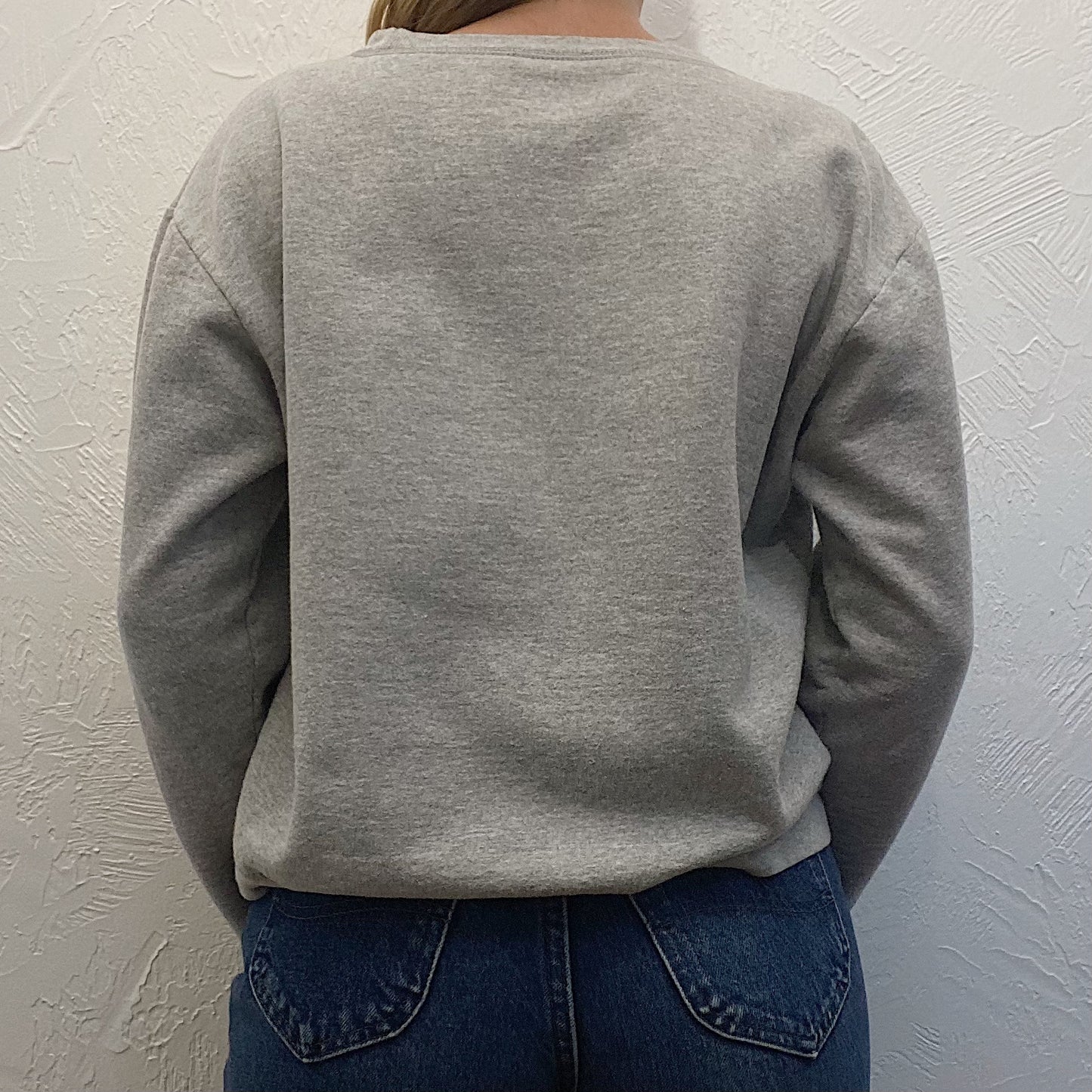 (S) Upcycled Tapestry Sweatshirt