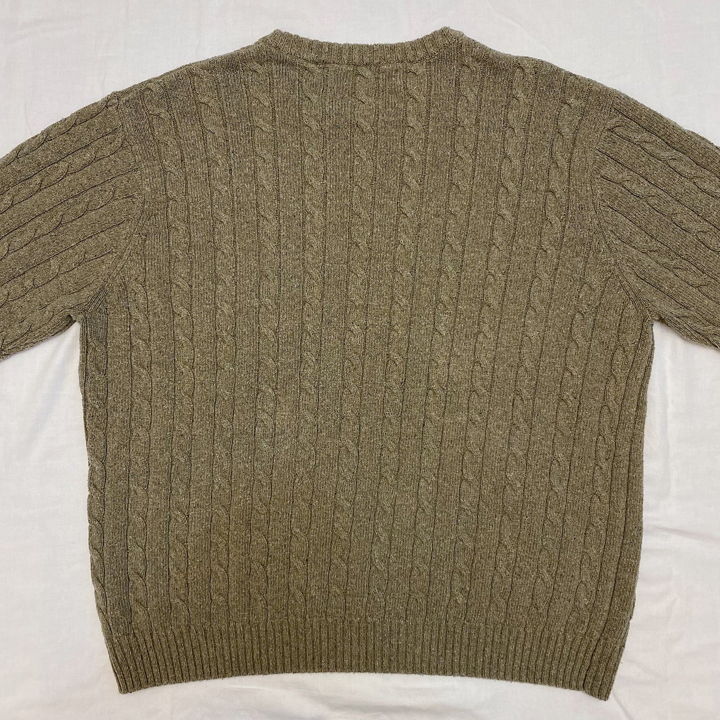 (XXL) Vintage Oatmeal Sweater