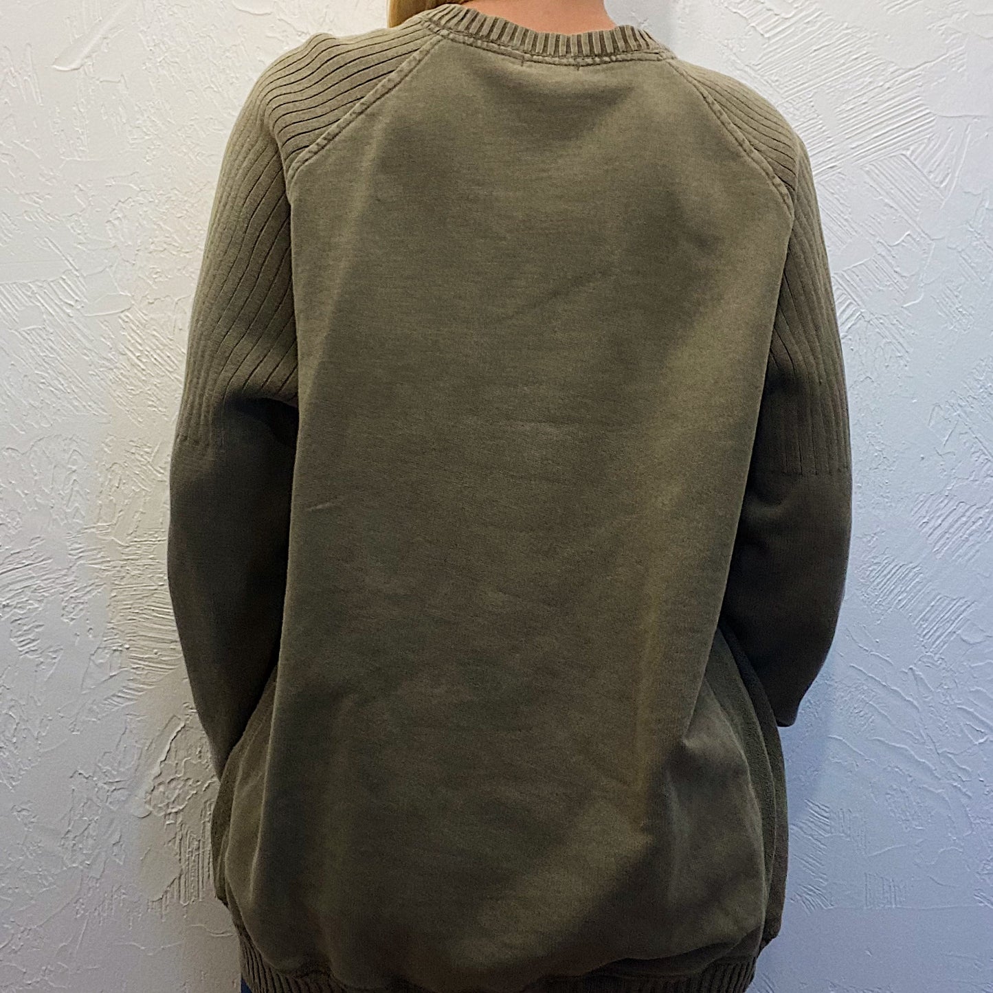 (L) Olive Green Sweater