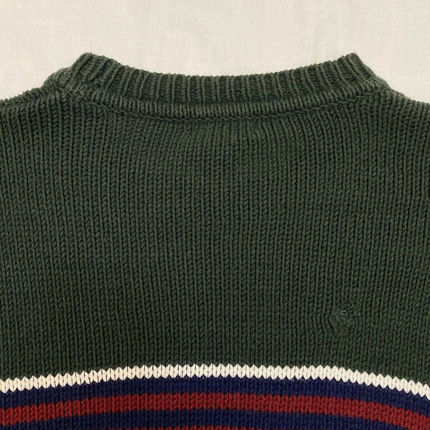 (XXL) Green Navy Sweater