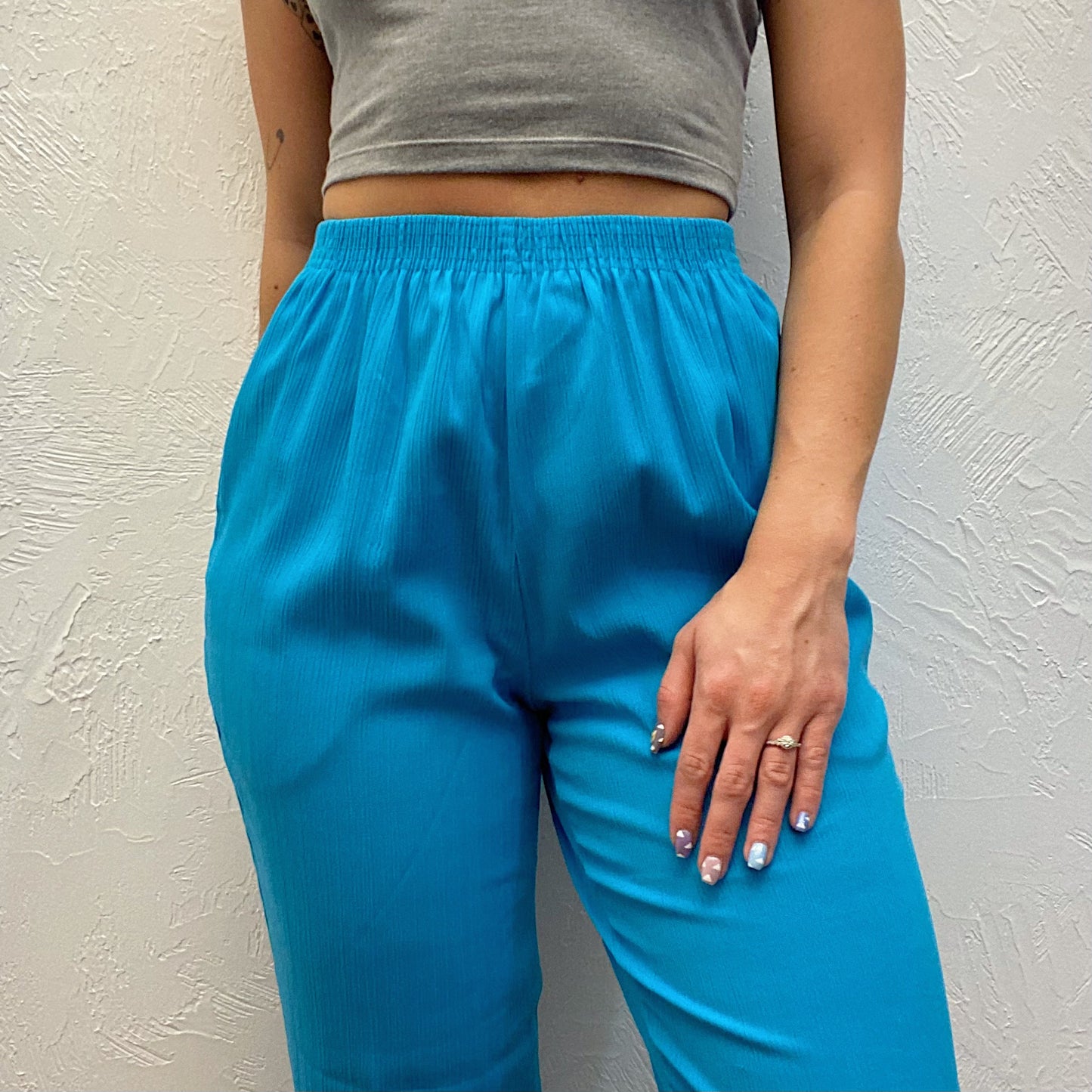 (XS) Vintage Blue Pants