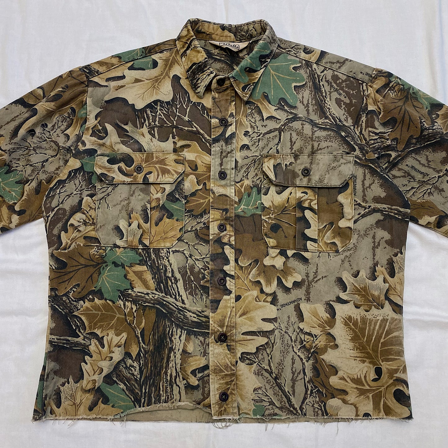 (S) Camo Button Up