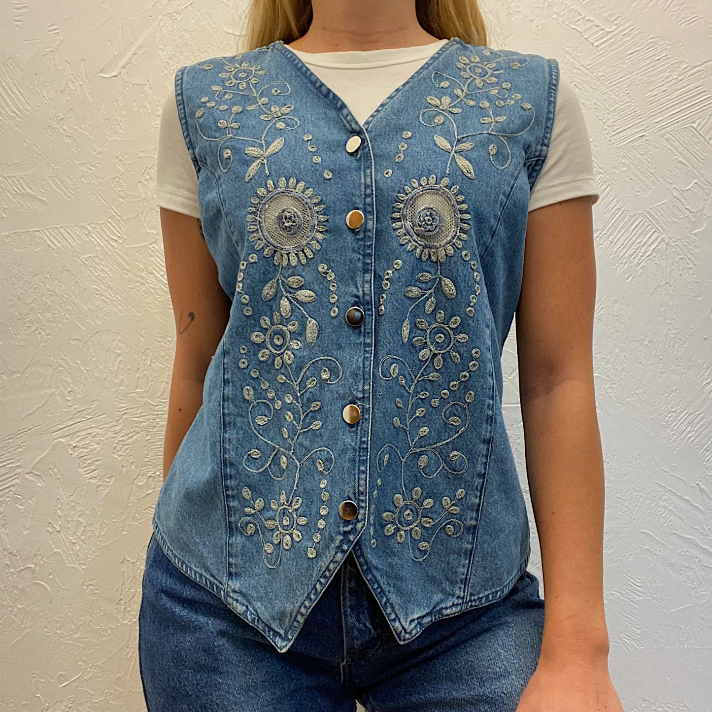 (M) Vintage Denim Vest