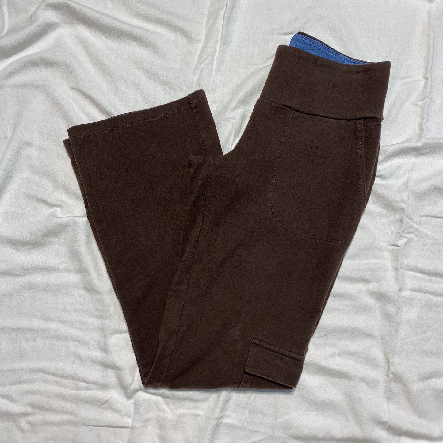 (XXS) Brown Cargo Leggings