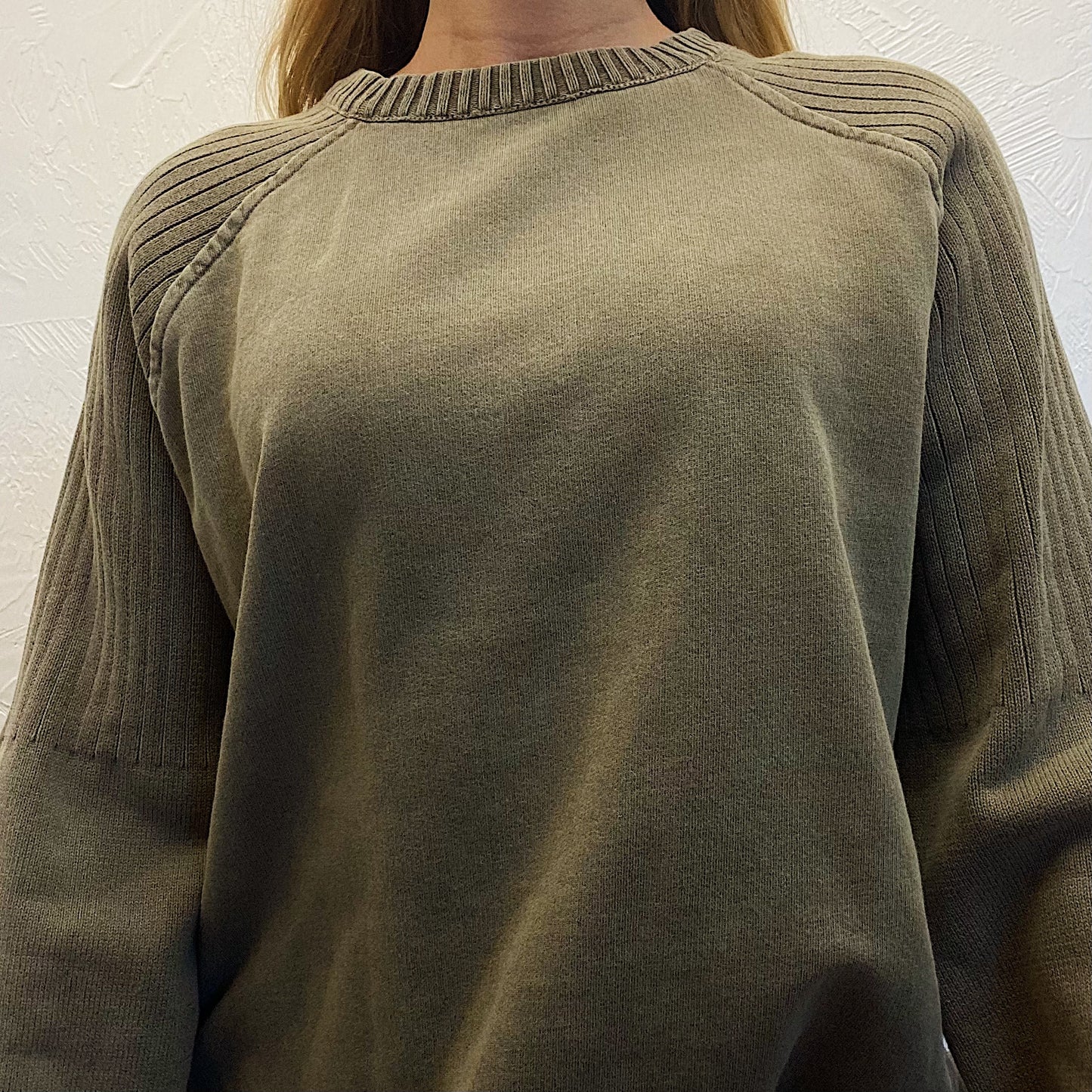 (L) Olive Green Sweater