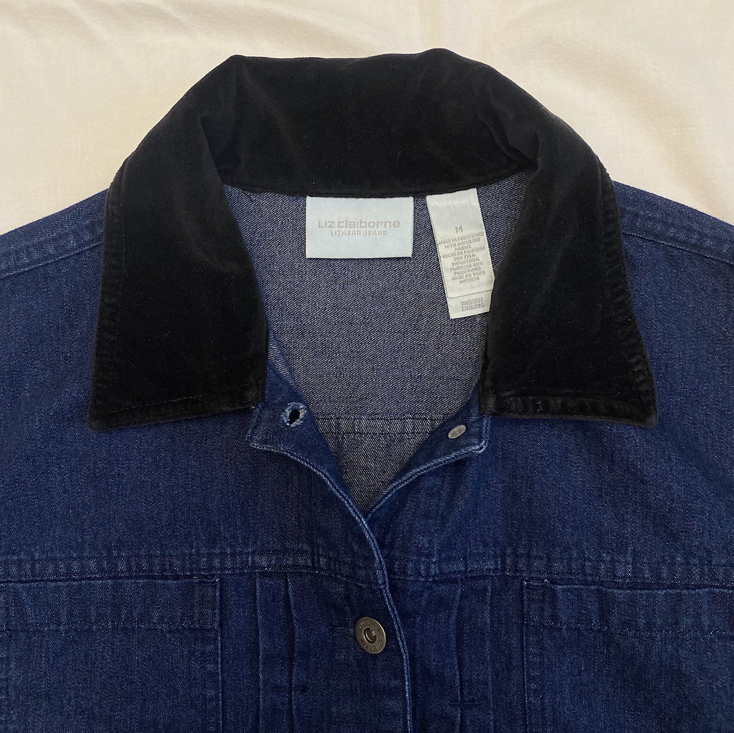 (M) Boxy Denim Jacket