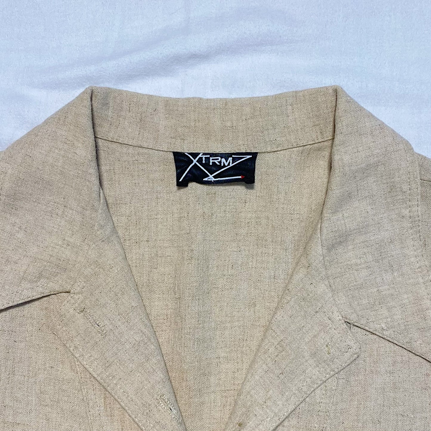 (M) Vintage Linen Blazer