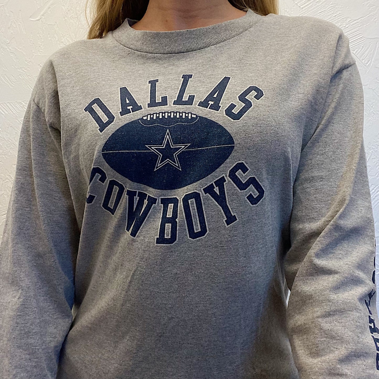 (XS) Gray Cowboys Top