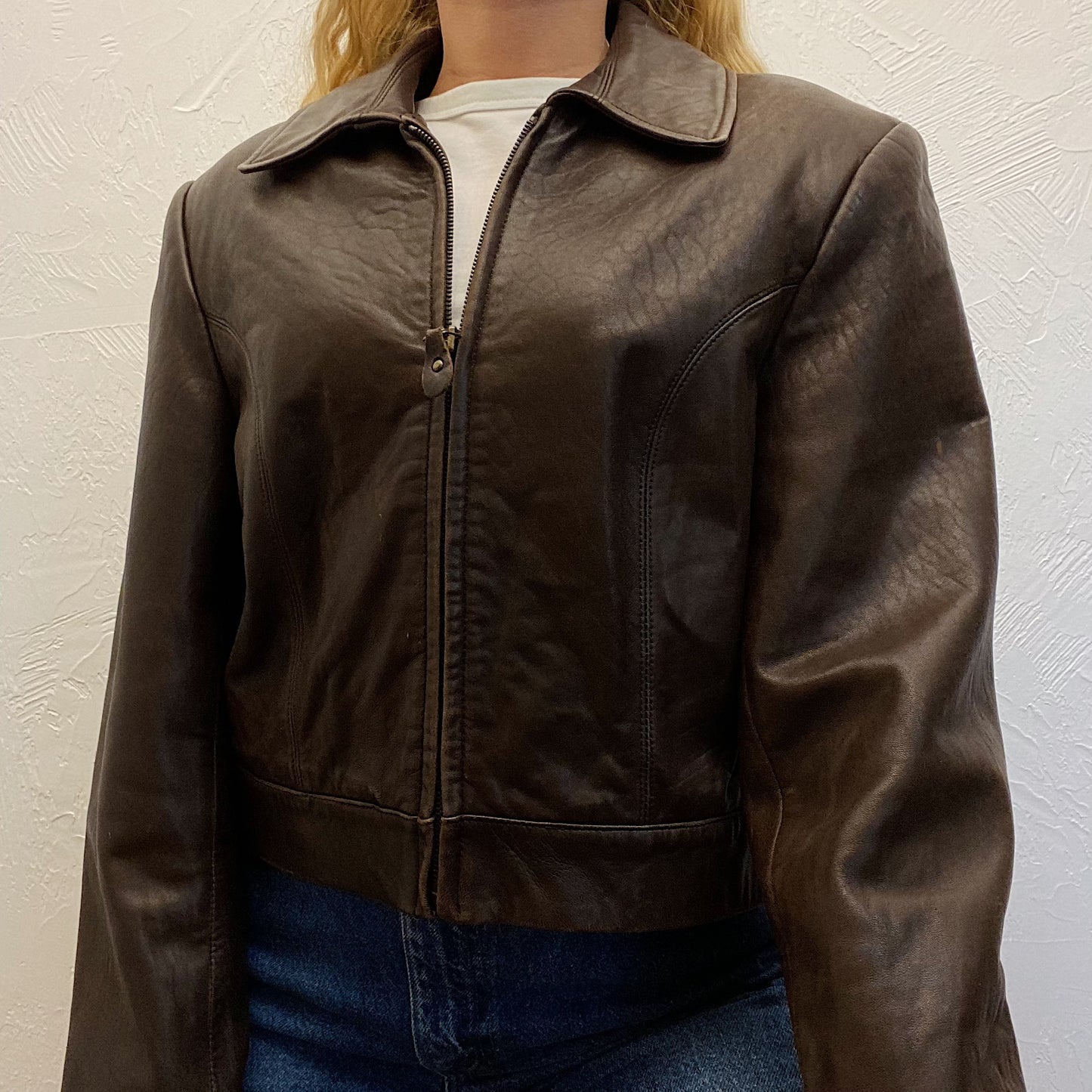 (M) Vintage Leather Jacket