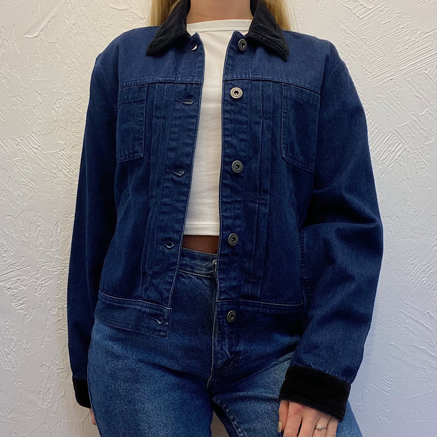 (M) Boxy Denim Jacket