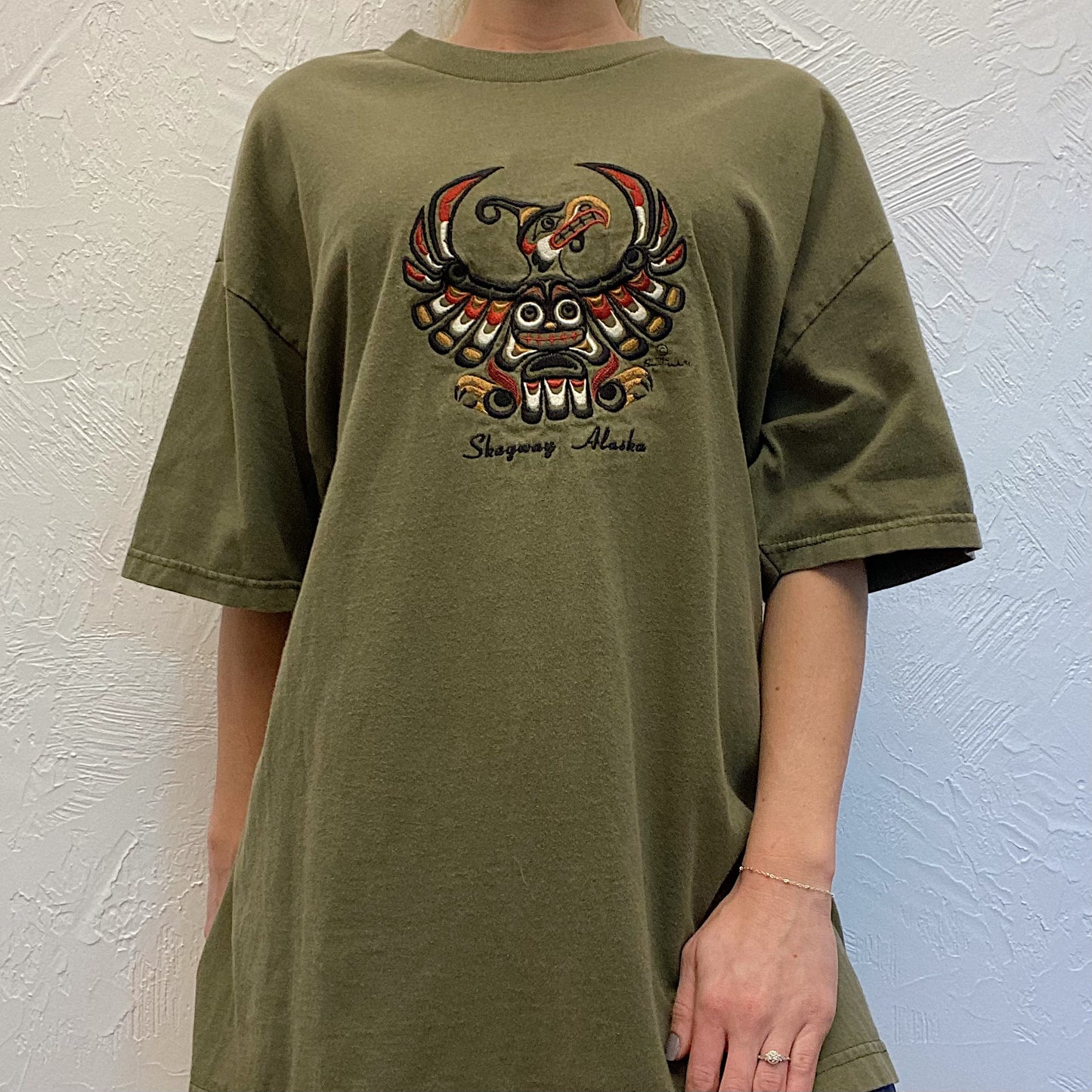 (XL) Olive Green Tee