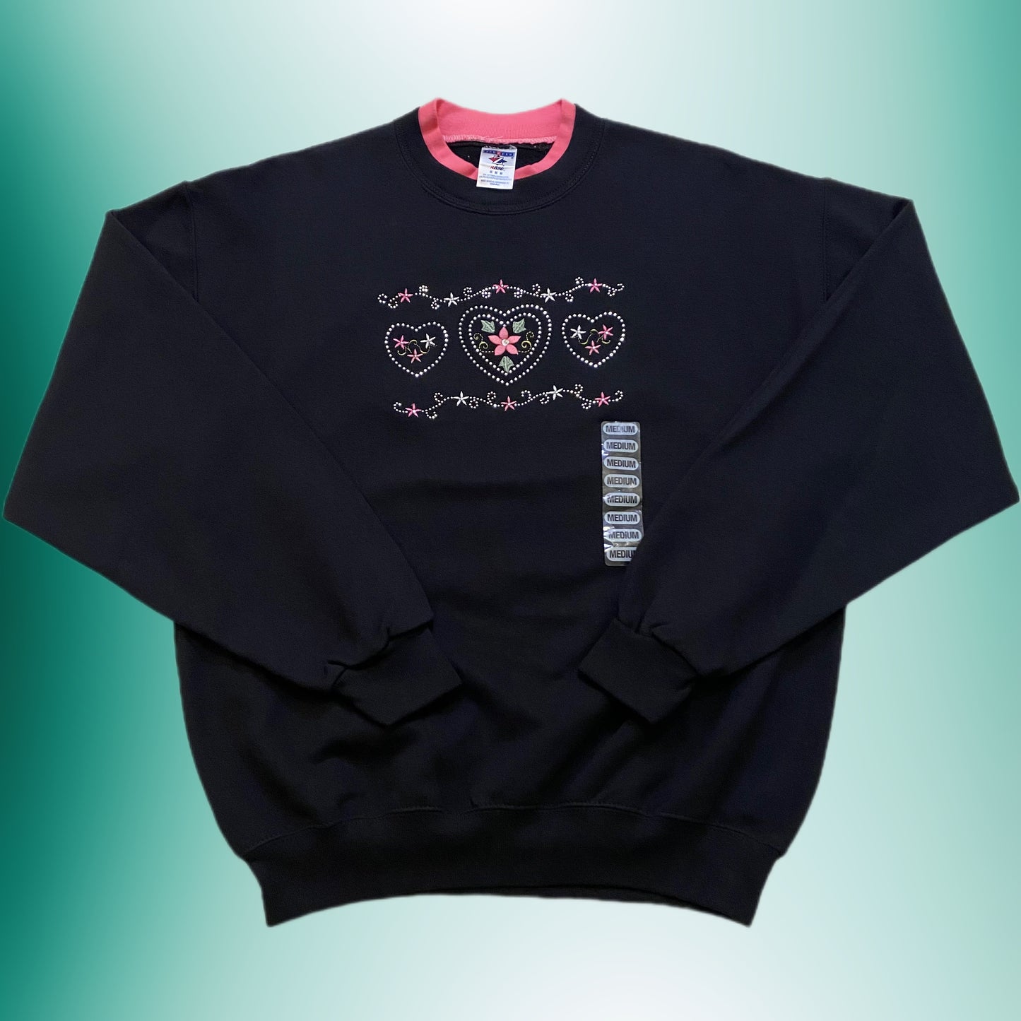 (M) Black & Pink Sweatshirt