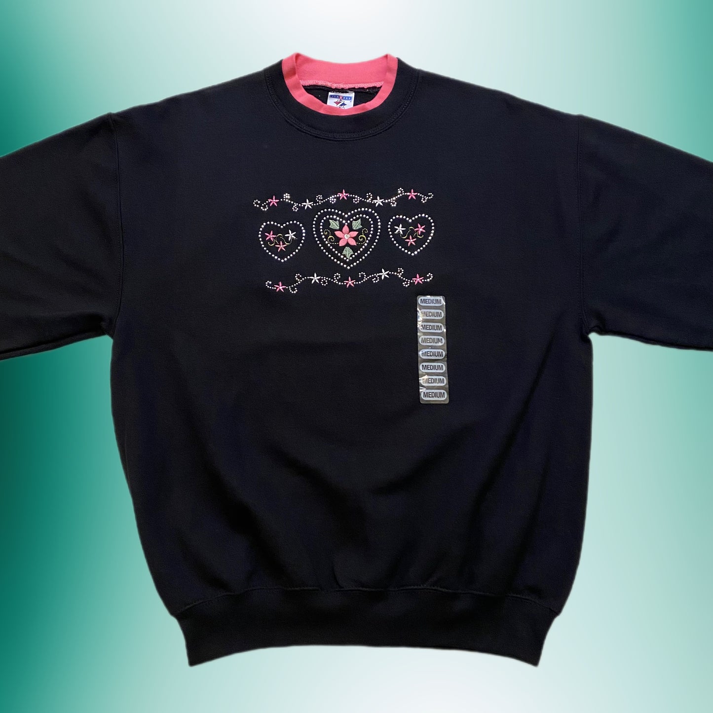 (M) Black & Pink Sweatshirt