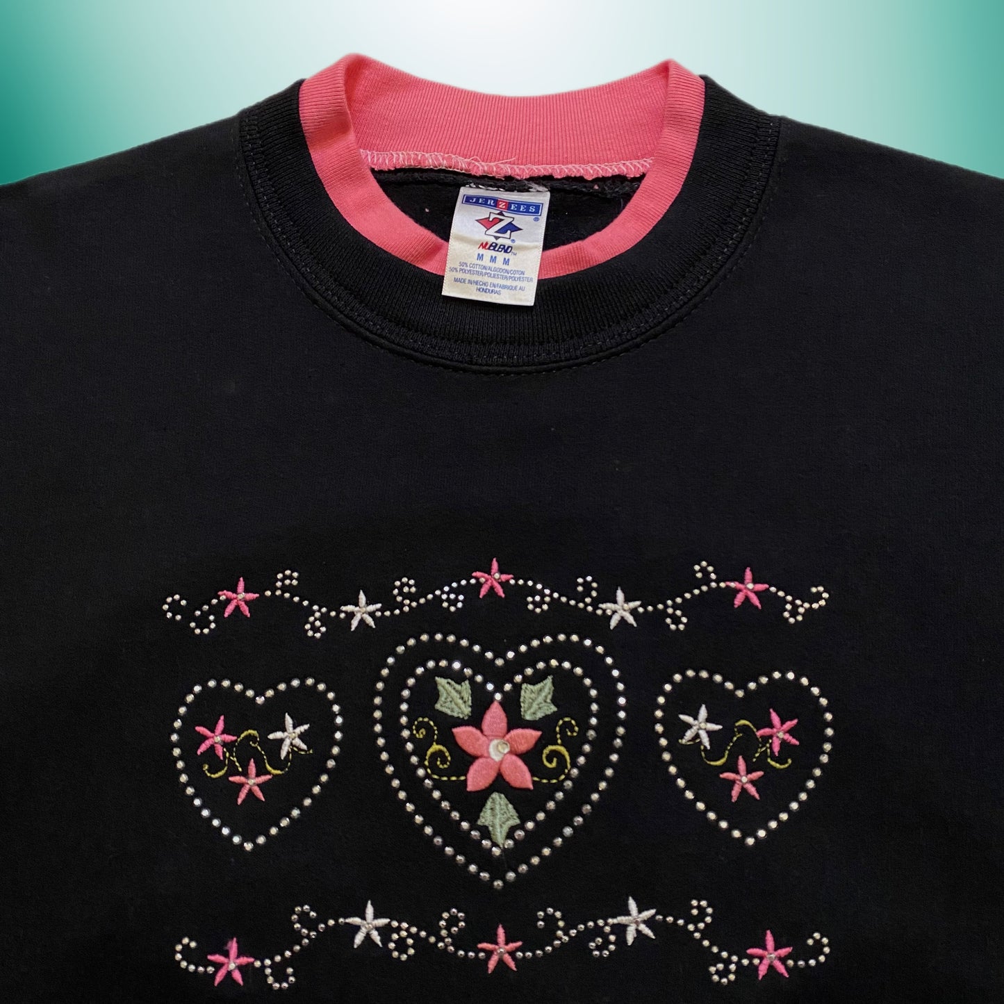 (M) Black & Pink Sweatshirt