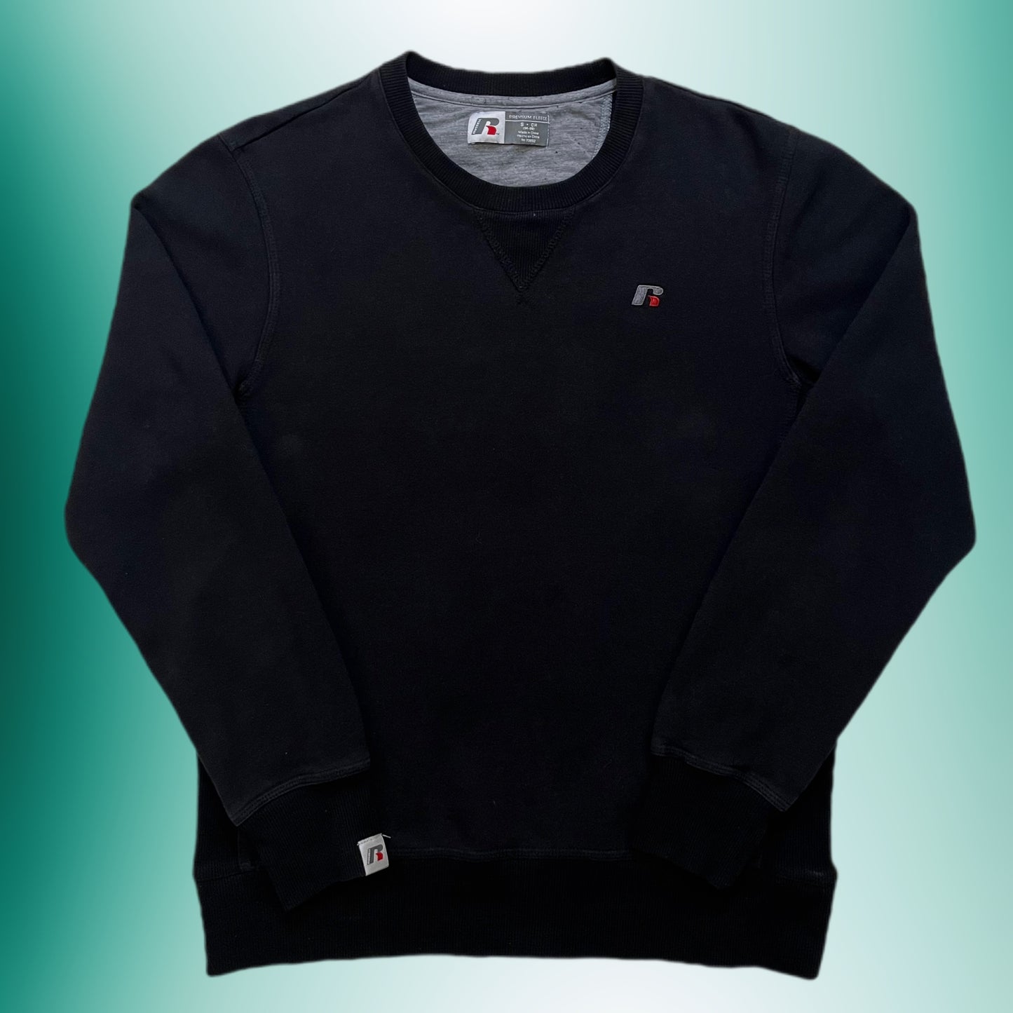 (XS) Black Russell Sweatshirt