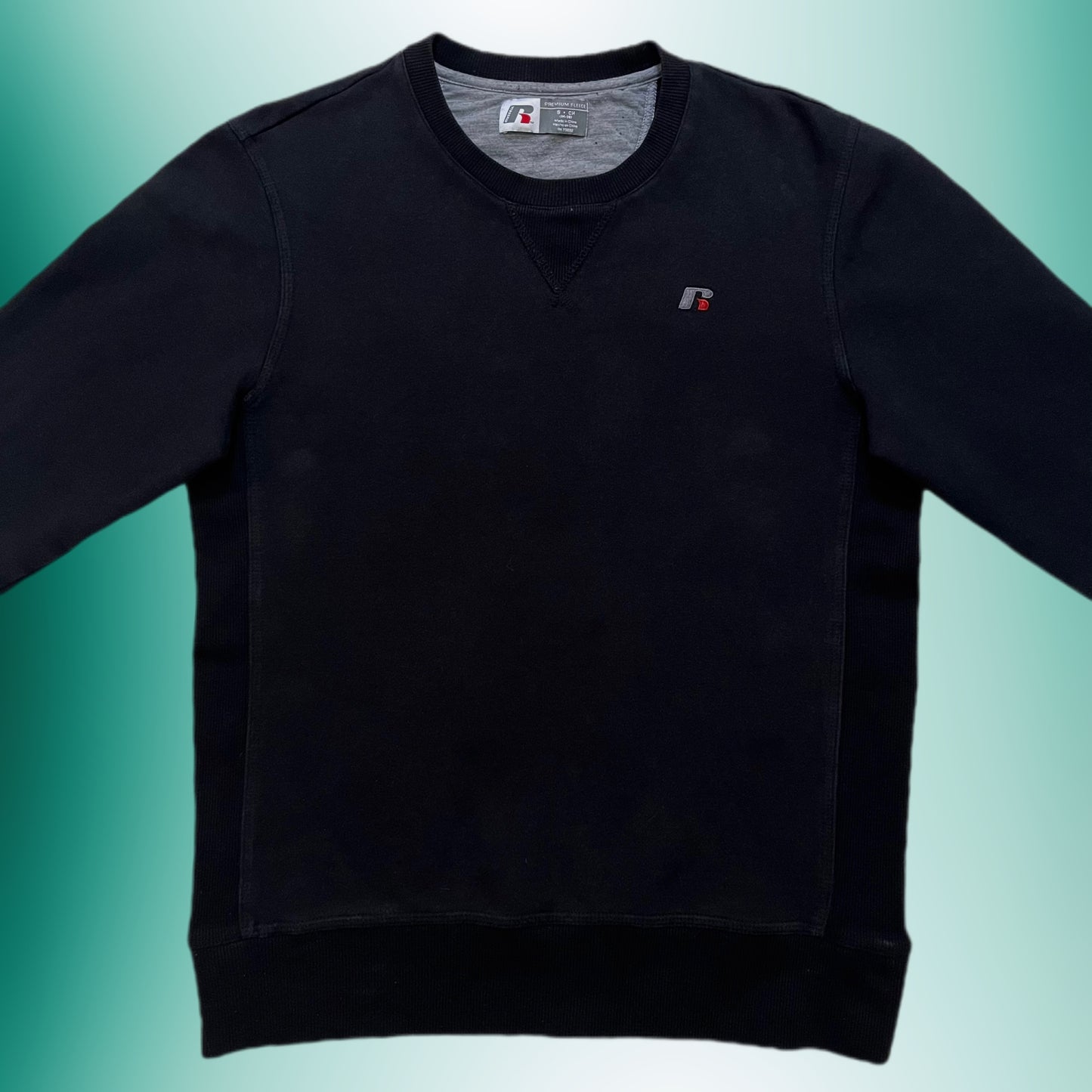 (XS) Black Russell Sweatshirt