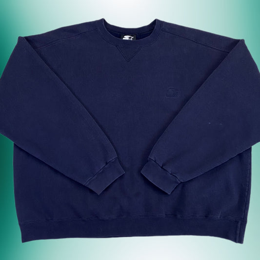 (XXL) Vintage Navy Sweatshirt